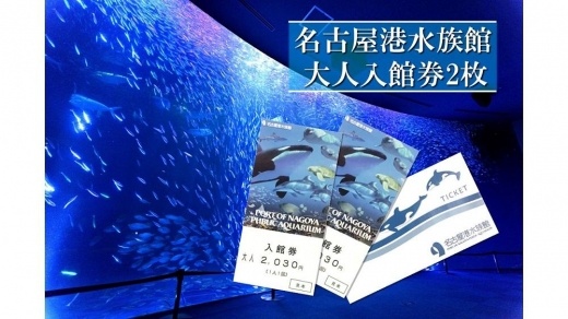 名古屋港水族館入館券（大人入館券２枚） | JTBのふるさと納税サイト