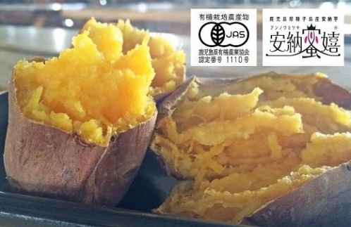 N124　【九州トータルプランニング】種子島産・有機ＪＡＳ安納芋『天然スイーツ・安納蜜嬉』7kg