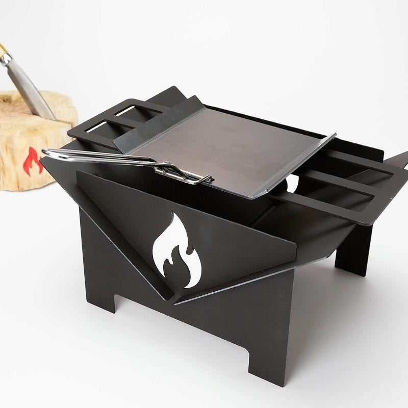 【Takibit】Fire Pit&Rooster&Griddle+トートバッグのフルセット