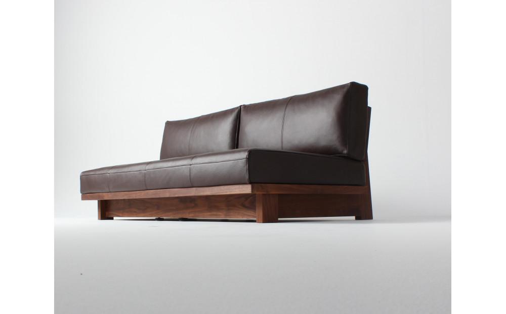 ソファ AGURA180 180cm ウォールナット 無垢材 WAプラス 大川市