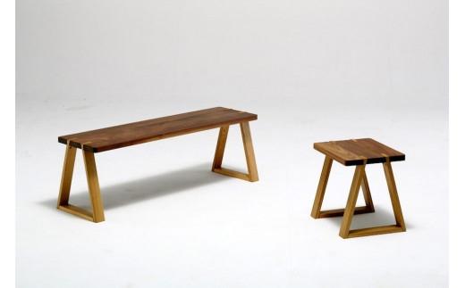 kitoki IK39 miminashi bench120×34×40／ミミなしベンチ(WN)