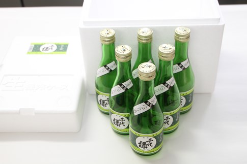 「活性本生　にごり酒３００ml×６本」奥田酒造店