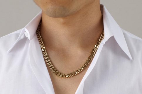 極太カット喜平磁気ネッレス」ゴールドカラー | JTBのふるさと納税