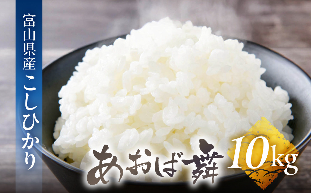 富山市産コシヒカリ精米&nbsp;5kg×2袋&nbsp;10kg