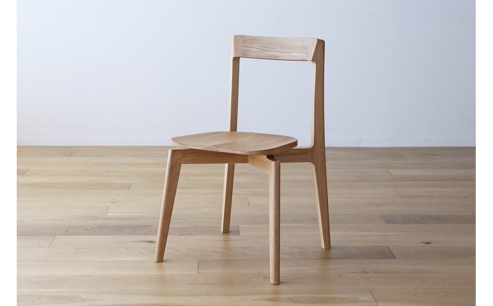 【開梱設置】高野木工&nbsp;RIALTO&nbsp;CHAIR&nbsp;リアルト&nbsp;チェア&nbsp;オーク&nbsp;板座&nbsp;【10年保証】