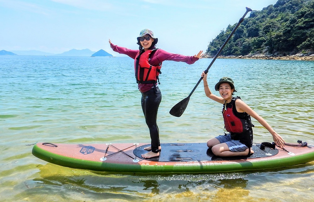 貸し切り！はじめてのSUP体験＠宮島