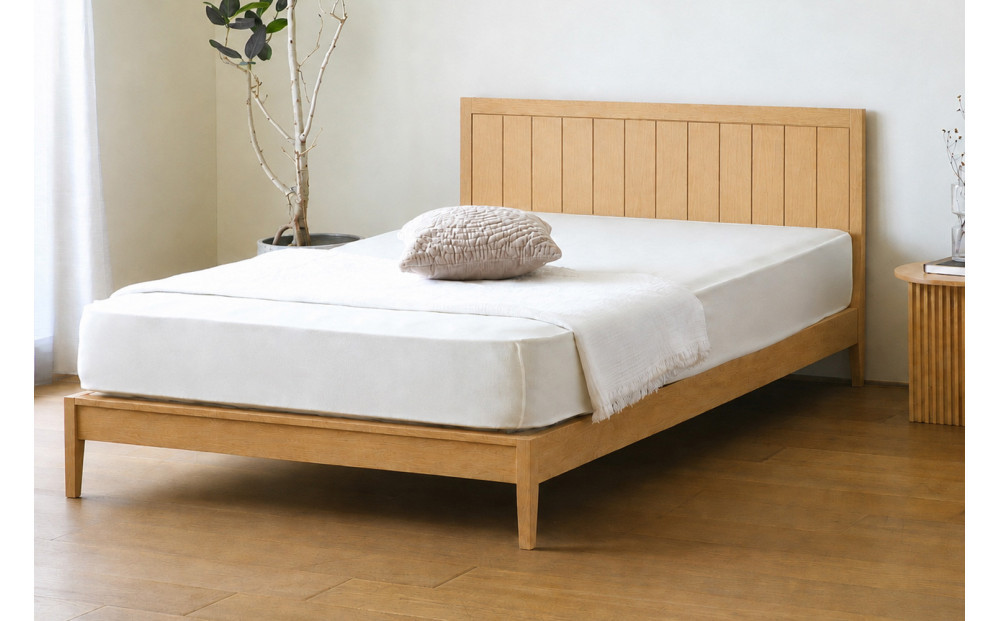 【開梱設置】高野木工&nbsp;THOMSON&nbsp;BED&nbsp;トムソン&nbsp;ダブル&nbsp;オーク【10年保証】