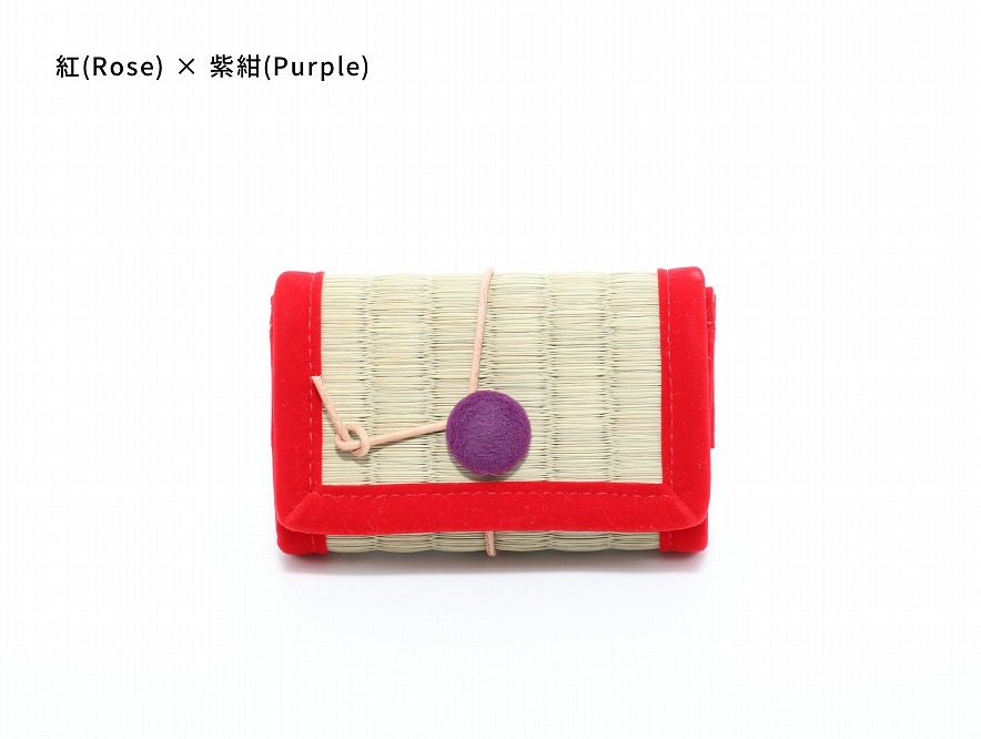 inoca  CASE　CARD【紅×紫紺】