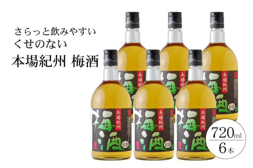 本場紀州 梅酒 6本セット