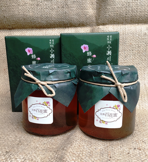 自然の甘さ、こだわりの熟成蜂蜜 広島県産 「百花蜜」 600g×2