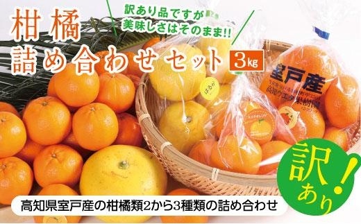 rk009　【訳あり】柑橘詰め合わせセット（約２．５ｋｇ）