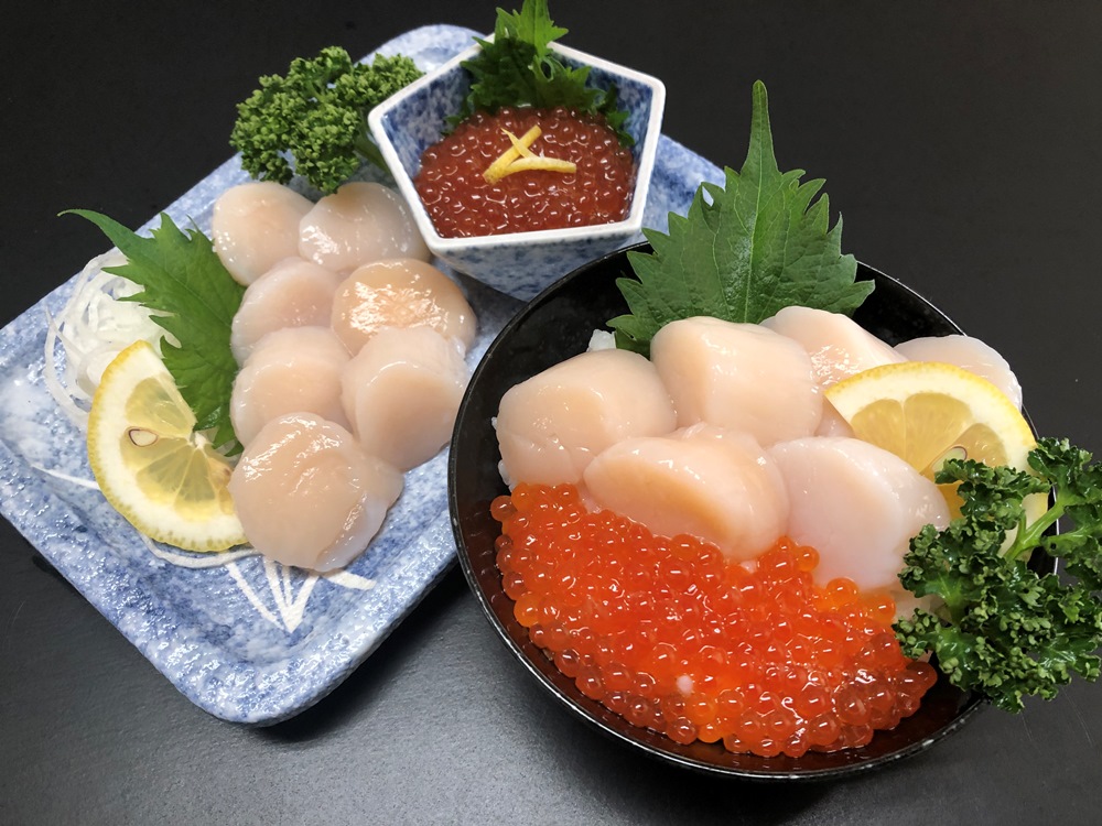 ＜網走産＞オホーツク美味海鮮丼セット（網走加工）