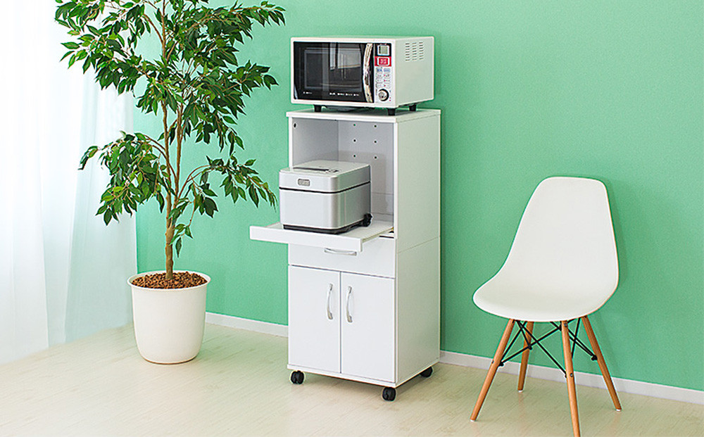 キャスター付きレンジ台 aku1009588