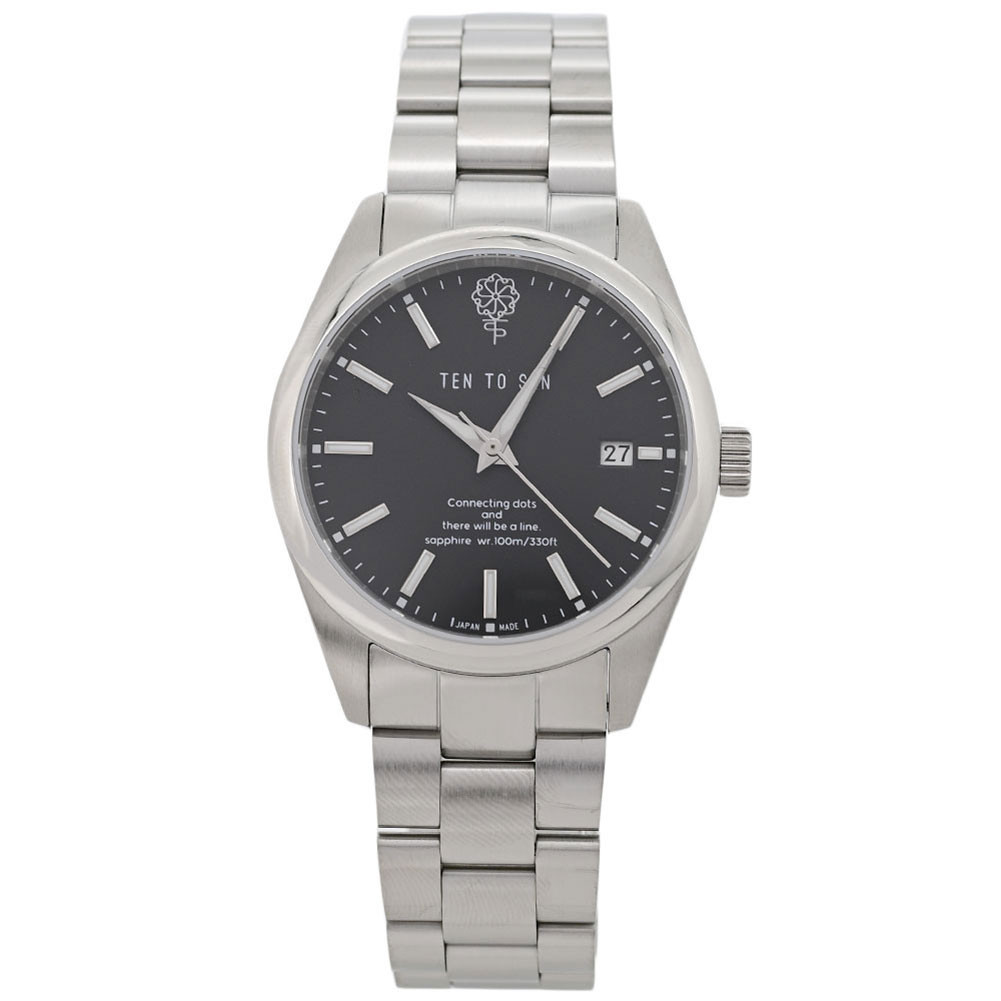 TEN&nbsp;TO&nbsp;SEN&nbsp;1st&nbsp;STANDARD&nbsp;日本製&nbsp;自動巻き&nbsp;ブラック