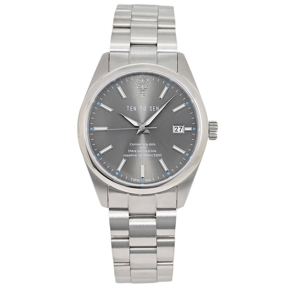 TEN&nbsp;TO&nbsp;SEN&nbsp;1st&nbsp;STANDARD&nbsp;日本製&nbsp;自動巻き&nbsp;グレー