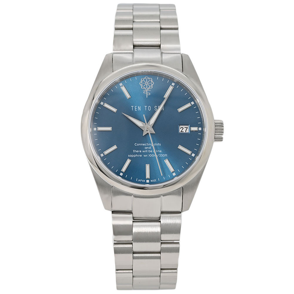 TEN&nbsp;TO&nbsp;SEN&nbsp;1st&nbsp;STANDARD&nbsp;日本製&nbsp;自動巻き&nbsp;ブルー