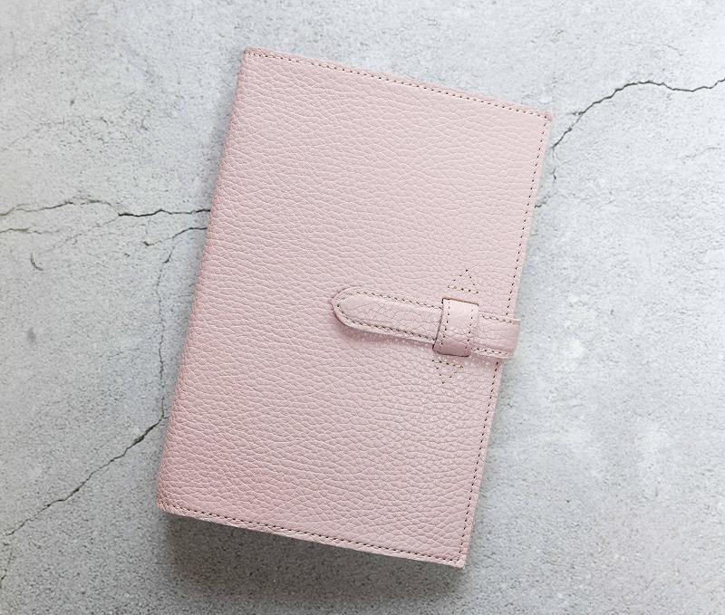 maf&nbsp;pinto&nbsp;(マフ&nbsp;ピント)&nbsp;システム手帳&nbsp;ライトピンク&nbsp;ADRIA&nbsp;LINE&nbsp;バイブル&nbsp;B6&nbsp;レザー&nbsp;本革&nbsp;日本製