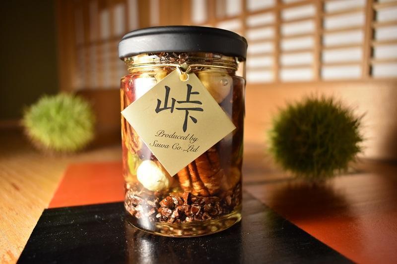 ナッツの蜂蜜漬【峠プレミアム&nbsp;爛（RAN）】～熊野古道&nbsp;峠の蜂蜜×ナッツ&nbsp;【SW15】