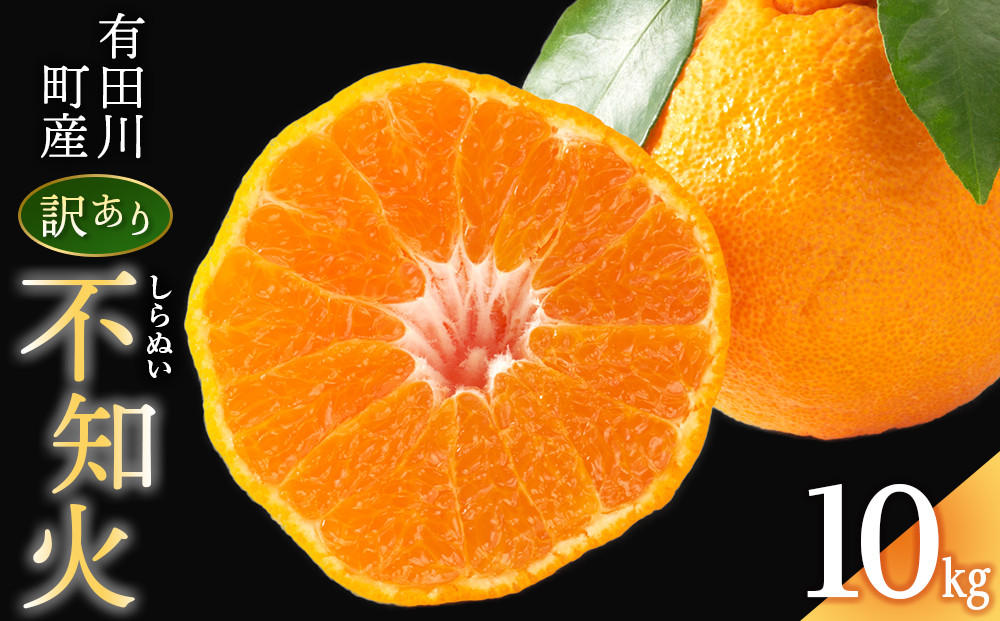 不知火(しらぬい)&nbsp;&nbsp;訳あり&nbsp;10kg&nbsp;サイズ混合