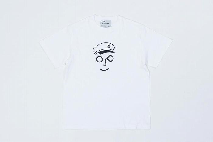 ふるさと納税 《2》セーラー帽イラストTシャツ WHITE 神奈川県鎌倉市 - 2