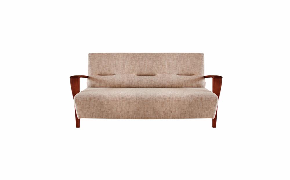 3人掛けソファ ウォールナット 旭川家具 宮田産業 国産 無垢 3人掛けソファ ウォールナット 旭川家具 宮田産業 国産 無垢