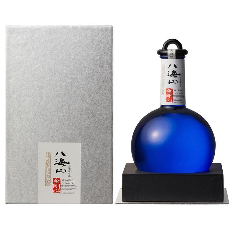 日本酒&nbsp;八海山&nbsp;純米大吟醸&nbsp;金剛心&nbsp;800ml&nbsp;ブルーボトル&nbsp;限定品