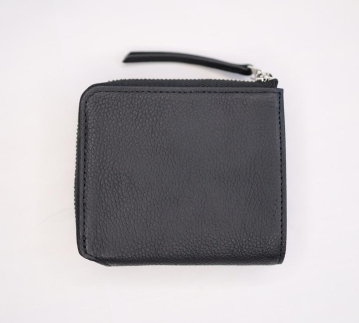 【短財布】Zip short wallet　カラー：Black