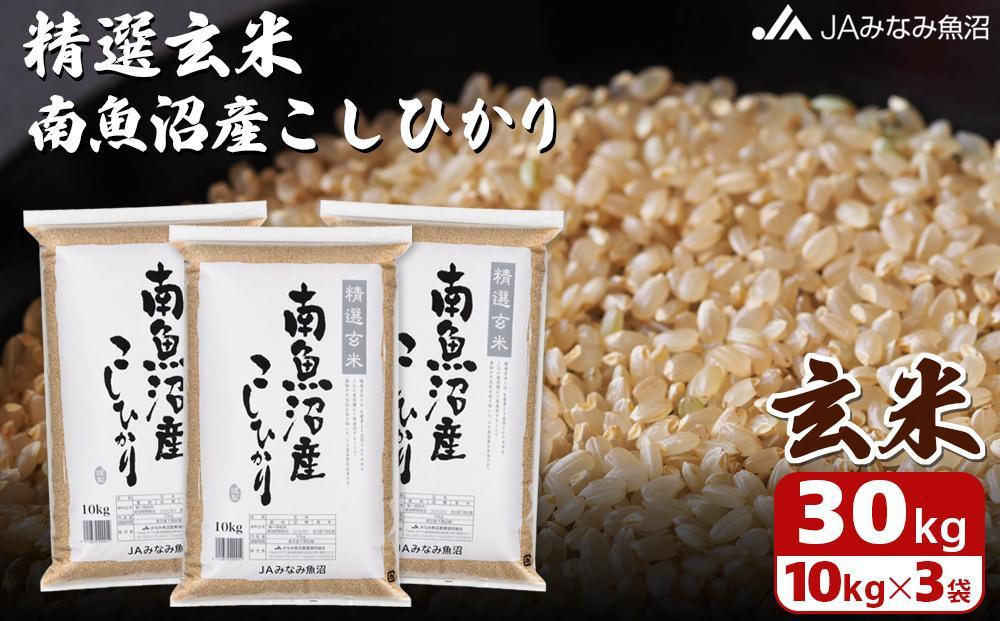 令和5年度産 魚沼産コシヒカリ 玄米３０ｋｇ - 米・雑穀・粉類