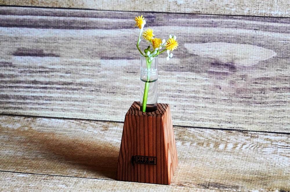 手作り木製　花器　工芸品　木工 手作り木製花器工芸品木工