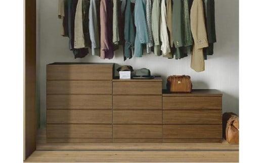 【あおい花】【送料込】モーダエンカーサ 4段チェスト ウォールナット あおい花様専用】【送料込】モーダエンカーサ 4段チェスト