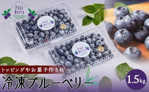 Fuji Berry 急速冷凍ブルーベリー1.5kg