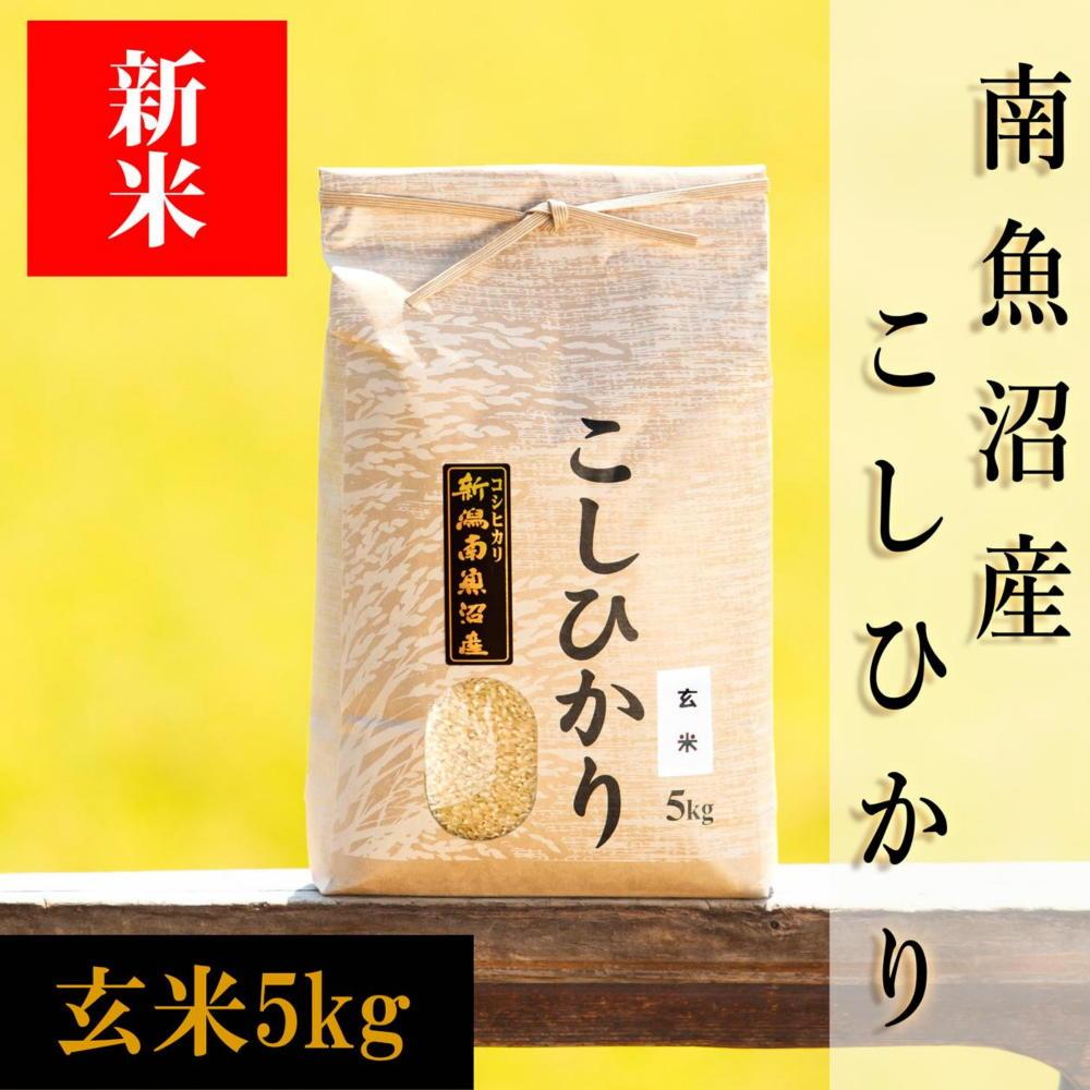 【令和8年産&nbsp;新米予約】南魚沼産コシヒカリ（玄米）【5kg】【銘柄米&nbsp;ブランド米&nbsp;玄米&nbsp;こしひかり&nbsp;コシヒカリ&nbsp;魚沼産&nbsp;新潟米&nbsp;産地直送&nbsp;お米&nbsp;米&nbsp;こめ&nbsp;コメ&nbsp;ご飯&nbsp;御飯&nbsp;ごはん】【2026年10月上旬から1ヶ月以内に順次発送予定】