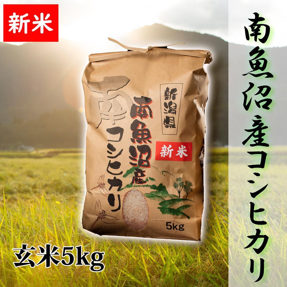 【令和8年産&nbsp;新米予約】【高級】南魚沼産こしひかり&nbsp;玄米5kg&nbsp;新潟県の特A地区南魚沼市の美味しいお米【銘柄米&nbsp;ブランド米&nbsp;玄米&nbsp;こしひかり&nbsp;コシヒカリ&nbsp;魚沼産&nbsp;新潟米】【2026年10月上旬から1ヶ月以内に順次発送予定】