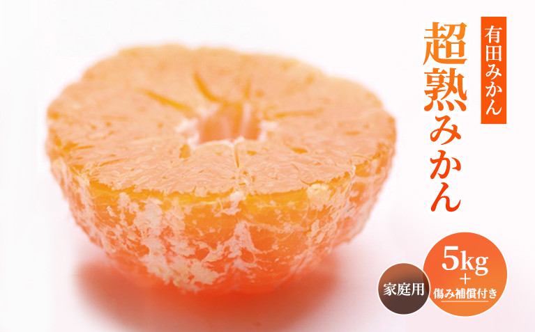 ［先行予約］家庭用&nbsp;有田みかん5kg+250g（傷み補償分）［2026年10月初旬から2027年1月末日頃順次発送予定］［IKE247］