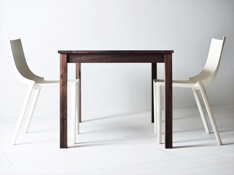 ふるさと納税 福岡県 大川市 サイズオーダー 　テーブル DTジャンブル12 ウォールナット 最大サイズ 幅210 奥行120 ふるさと納税 福岡県 大川市 ＮＯ１０ダイニングテーブル１９０