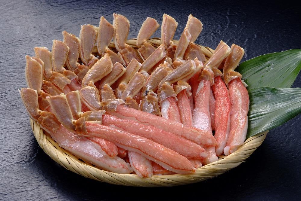 生ずわいがにしゃぶしゃぶ用脚むき身 800g（400g×2）