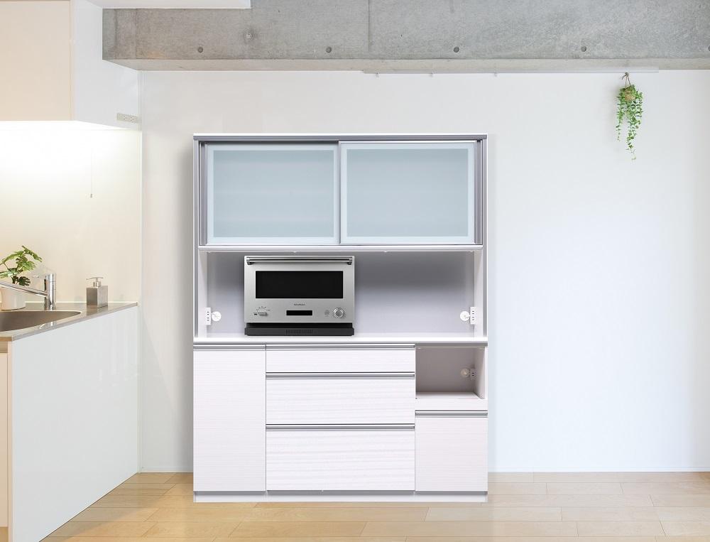 キッチンボード　食器棚　カップボード　古賀家具　160cm