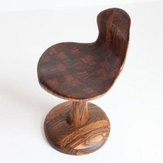 【ポイント交換専用】良工房の彫刻家具　ボコテの椅子