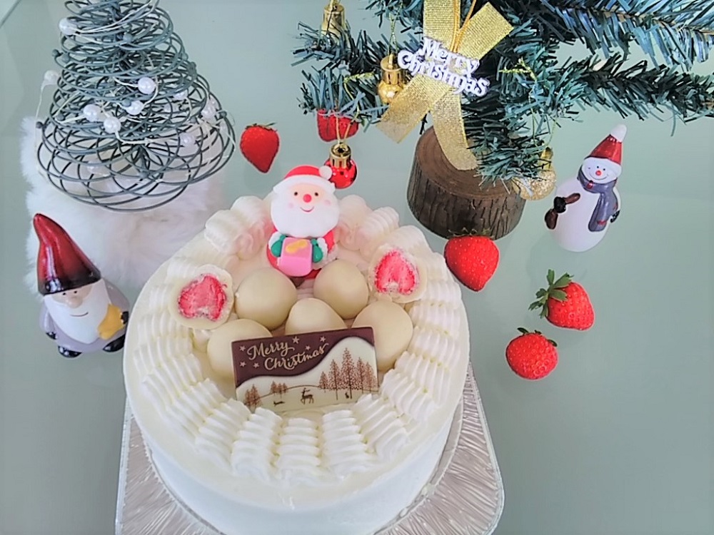 12月23日着指定 数量限定北海道十勝産生クリームのクリスマスケーキ15cm Jtbのふるさと納税サイト ふるぽ
