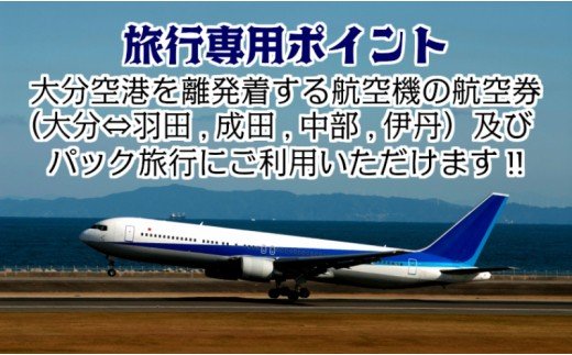 大分空港利用限定 新トラベルポイント p Jtbのふるさと納税サイト ふるぽ