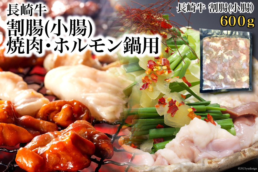 【ポイント交換専用】長崎牛　割腸(小腸)　焼肉・ホルモン鍋用600g