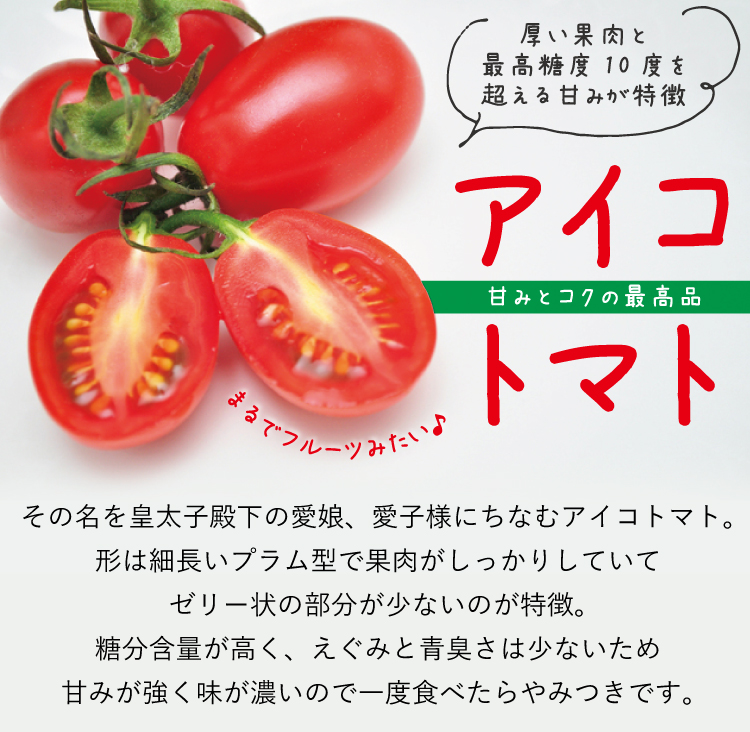 完熟ミニトマト アイコトマト 約1kg Jtbのふるさと納税サイト ふるぽ