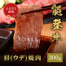 肉【和牛セレブ】能登牛　牛肩（ウデ）&nbsp;焼肉&nbsp;300g&nbsp;黒毛和牛&nbsp;霜降り&nbsp;ギフト&nbsp;石川県&nbsp;能美市