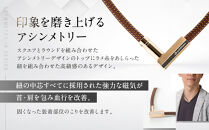 【ファイテン】RAKUWA磁気ネックレス&nbsp;チョッパースクエア(管理医療機器)ブラック/シルバー＜50cm＞｜京都&nbsp;人気ブランド&nbsp;ネックレス［&nbsp;京都&nbsp;phiten&nbsp;磁気ネックレス&nbsp;肩こり&nbsp;首こり&nbsp;こりの緩和&nbsp;rakuwa&nbsp;健康グッズ&nbsp;おしゃれ&nbsp;人気&nbsp;おすすめ&nbsp;健康&nbsp;スポーツ&nbsp;運動&nbsp;日常&nbsp;お取り寄せ&nbsp;通販&nbsp;送料無料&nbsp;ふるさと納税&nbsp;］