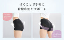 【ブラック&nbsp;3Lサイズ】SIXPAD&nbsp;骨盤底筋ショーツ