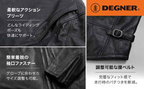 【デグナー】レザージャケット&nbsp;ブラック〈3XLサイズ〉22SJ-3｜京都&nbsp;人気ブランド&nbsp;ジャケット［&nbsp;京都&nbsp;バイクギア&nbsp;ジャケット&nbsp;人気&nbsp;おすすめ&nbsp;革&nbsp;レザー&nbsp;ツーリング&nbsp;ライダー&nbsp;バイカー&nbsp;バイク&nbsp;ブランド&nbsp;メーカー&nbsp;ギア&nbsp;パーツ&nbsp;］