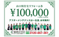【山口県内限定】エボリューシュン&nbsp;リフォーム券　100,000円分
