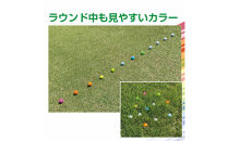 ゴルフボール&nbsp;トブンダ/サックスブルー×パープル/4面アライメント/12球