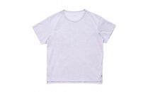 リカバリーウェア/レディス半袖Tシャツ/Lサイズ/ラベンダー