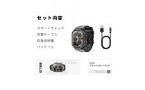 【ブラック】スマートウォッチ&nbsp;通話機能付き&nbsp;2.1インチ大画面&nbsp;腕時計&nbsp;Bluetooth&nbsp;6.0&nbsp;消費カロリー&nbsp;スマートブレスレット&nbsp;マルチ運動モード&nbsp;3ATM防水&nbsp;心拍数測定&nbsp;リモートシャッター&nbsp;iPhone/Android適用&nbsp;着信/Twitter/Facebook/LINE/メッセージ通知【PL保険加入済み製品・安心】